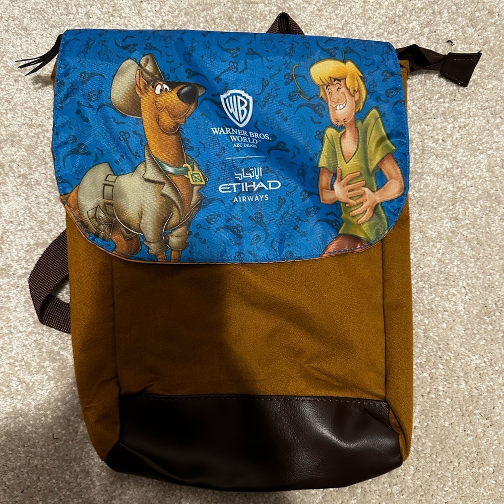 Warner Bros. Scooby-Doo Brown and Blue Backpack